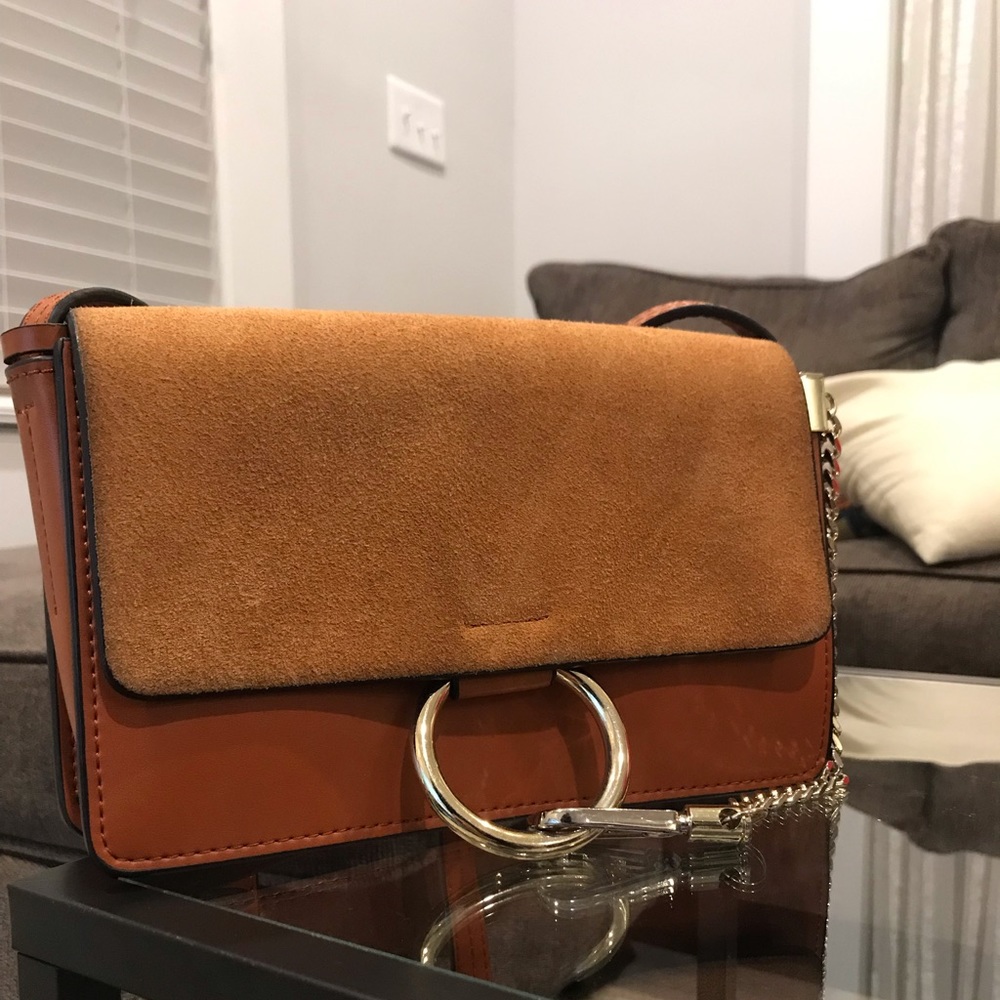 SOLD Brown Leather Crossbody